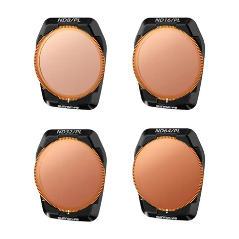 Sunnylife A3S-FI927 / Sada ND/PL filtrov / pre DJI Air 3S / 4 ks / ND8-ND64