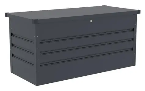 G21 Denver antracitová / Záhradný box / Plechový / Objem 280 l