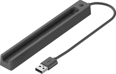 HP Slim Pen Charger čierna / Nabíjací stojan / USB / pre HP Slim Pen