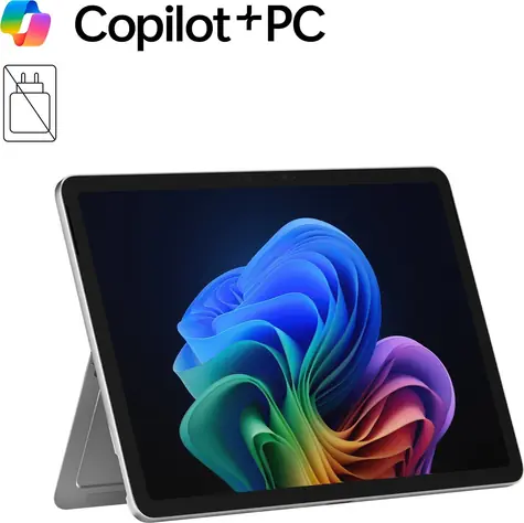 Microsoft Surface Pro 12" 1TB platinová / Tablet / Snapdragon X PLUS / 16GB / Wi-Fi 7 / W11P
