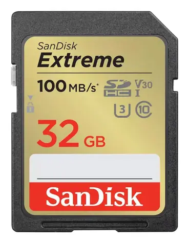 SanDisk Extreme SDHC 32GB 2 ks / Pamäťová karta / UHS-I U3 / Class 10 / čítanie 100 MB/s / zápis 60 MB/s