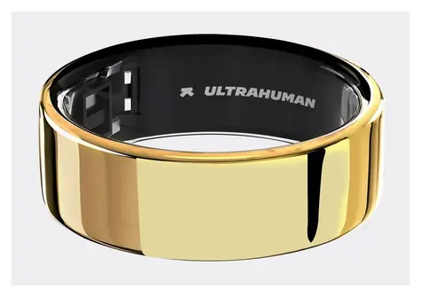 Ultrahuman Ring Air Gold veľ. 8 / Chytrý prsteň