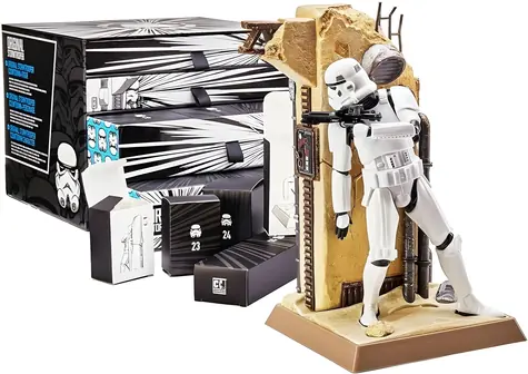 NUMSKULL Adventný kalendár Stormtrooper / Star Wars / puzzle 24 dielikov