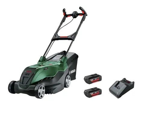BOSCH AdvancedRotak 36V-40-650 / Aku kosačka na trávu / 36V / Šírka záberu 40 cm / Kôš 50 L / 2x 2,0 Ah
