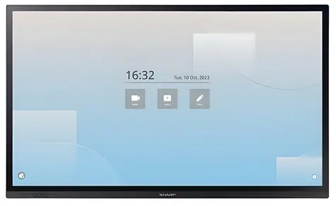 75" NEC PN-LA752 čierna / Interaktívny dotykový displej / UHD 4K / IPS / InGlass dotyk / 4X HDMI / RJ45
