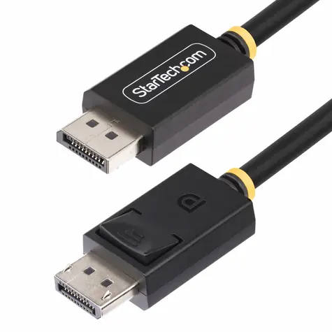 StarTech DisplayPort 2.1 kábel čierna / DP40 / UHBR10 / 8K 60Hz / 2 m / VESA certifikovaný