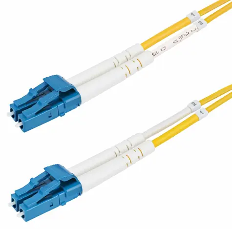 StarTech optický kábel LC-LC OS2 5 m LSZH / Optický kábel / Singlemode duplex / UPC / žltá