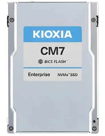 KIOXIA CM7- R 3.84 TB / SSD / 2.5" / PCIe 5.0 / R: 14000MBs / W: 6750MBs / TLC
