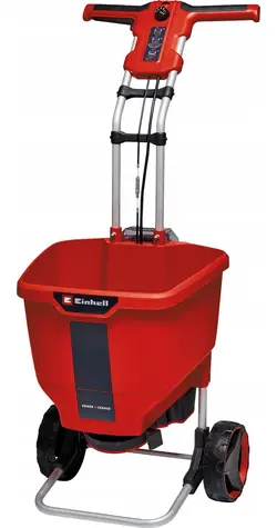 Einhell GE-SR 18/22 červená/čierna / Aku rozmetadlo / 18V / 22 l / šírka záberu 1,5-6 m / bez aku a nabíjačky