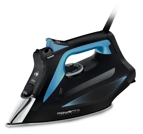 Rowenta DW 5310 Focus Excel čierno-modrá / Naparovacia žehlička / 1,46 kg