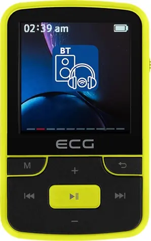 ECG B.TONE 5710 BT limetková / MP3 prehrávač / 32GB / Bluetooth 5.2 / FM tuner / microSD