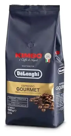 DeLonghi GOURMET Kimbo / Zrnková káva / 80% Arabika, 20% Robusta / 1 kg