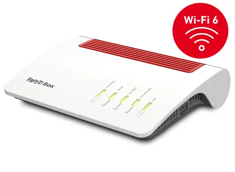 AVM FRITZ!Box 7590 AX v2 biela / Wi-Fi router / Wi-Fi 6 / VDSL / Mesh / 4X LAN / USB 3.0