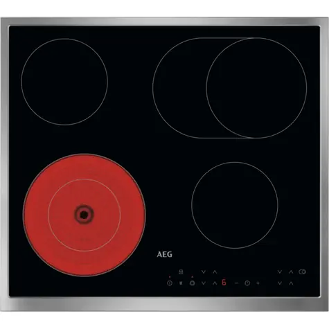 AEG NRN64A06XB čierna / Varná doska / dotykové ovládanie / displej / 57,6 cm