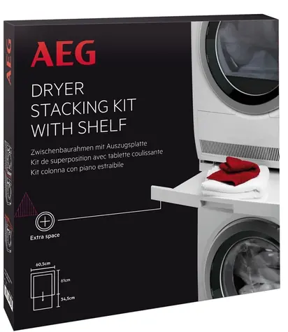 AEG A1WYHSK2 biela / Medzikus pre práčku a sušičku / 610x605x65 mm / 3,7 kg