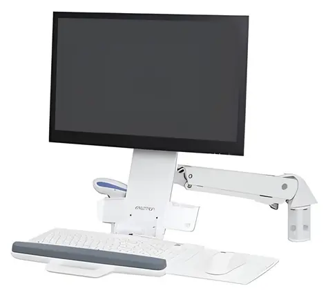 Ergotron StyleView Sit-Stand Combo Arm biela / Rameno pre monitor a klávesnicu / Sit-stand