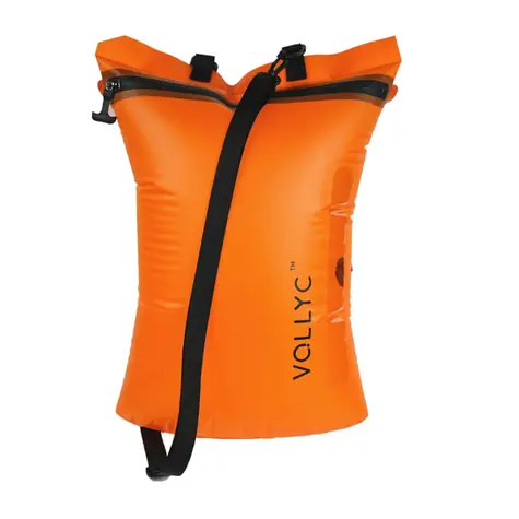 Flextail EZYPACK oranžová / Kompresný vak / 36 × 16 × 50 cm / 25 l