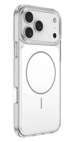 Comma Crystal Shield Magnetic Case číra / Kryt / Apple iPhone 17 Pro / magnetický