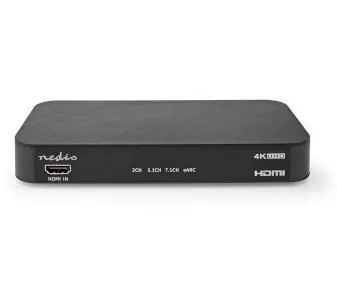 Nedis ACON3435AT / Audio prevodník / eARC splitter / HDMI / TosLink / 192kHz