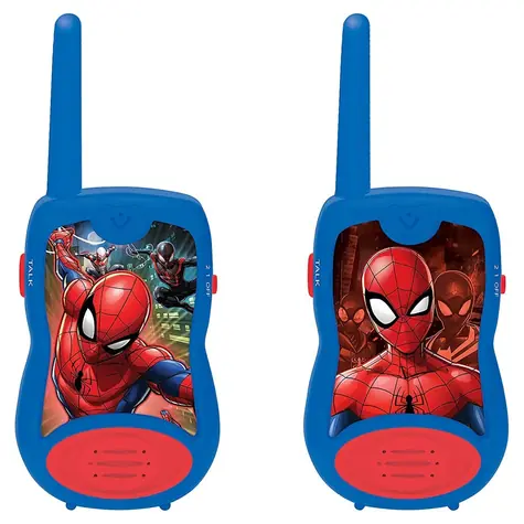 LEXIBOOK Vysielačky Spiderman / Dosah 200 m / Klips na opasok