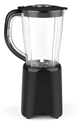 Melissa Stolný mixér čierna / Stolný mixér / 800 W / 2 rýchlosti + pulz / 1,5 l / nerezové nože