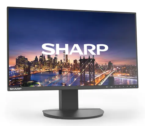 24" NEC EA242F čierna / Monitor / IPS / 1920×1080 / 250 cd/m2 / HDMI + DP / VESA