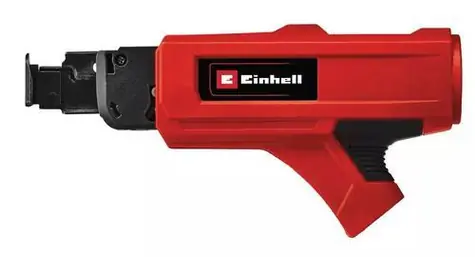Einhell Zásobníkový nadstavec pre skrutkovače TE-DY 18 Li / TC-DY 710 E červený / Nadstavec / Skrutky 25-55 mm