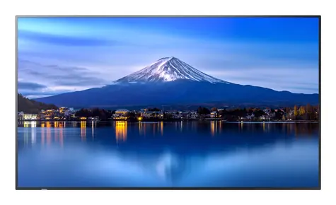 NEC P556 čierna / Komerčný displej / 55 "4K UHD / IPS / 700 cd/m2 / 24/7 / Intel procesor