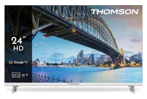 24" Thomson 24HG2S15CW biela / Televízia / HD / LED / Google TV / 12V