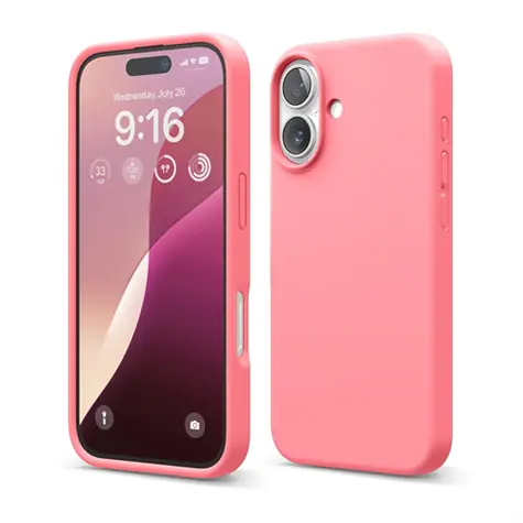 Elago Silicone Case Pink / Silikónový kryt / Apple iPhone 16