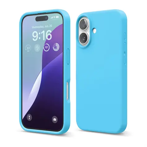 Elago Silicone Case Ocean Blue / Silikónový kryt / Apple iPhone 16