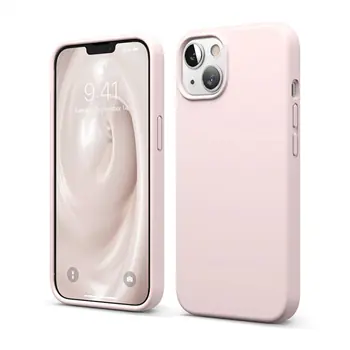Elago Silicone Case pre Apple iPhone 13 ružová / Silikónový kryt