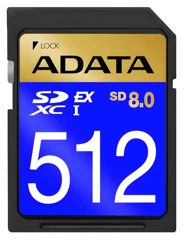 ADATA Premier Extreme SDXC 512 GB / Pamäťová karta / SD Express PCIe Gen3 / R: 1600 MB / s / W: 1200 MB / s / V30 / U3