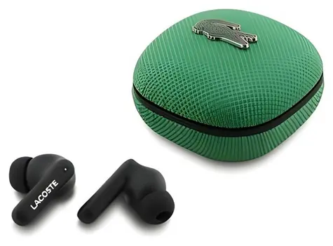 Lacoste Iconic Petit Pique zelená / Bezdrôtové slúchadlá / TWS