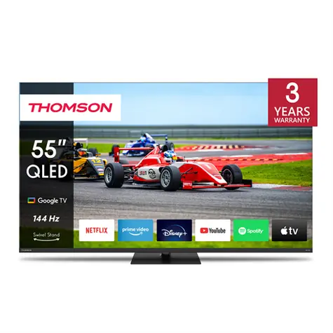 55" Thomson 55QG7C14 / Televízor / QLED Pro / 4K / 144Hz / Google TV / 4X HDMI / 3x USB