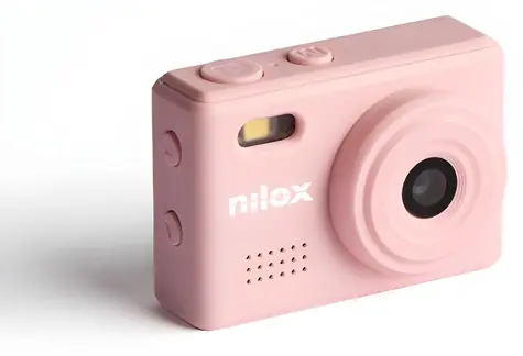 Nilox Mini Retro ružová / Akčná kamera / 2448x1280 px / 0,96 "displej / 5x zoom / CMOS