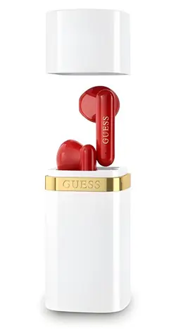 Guess Lipstick Shape TWS biela / Bezdrôtové slúchadlá / Do uší
