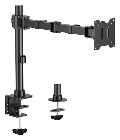 Equip Stolný držiak monitora 17-49" čierna / Stolný držiak monitora / VESA 75x75-100x100 mm / nosnosť 20 kg