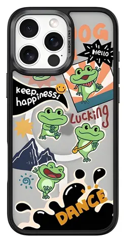 Comma Cultural Series Lucky Frog / Kryt pre Apple iPhone 16 PLUS / Magnetický / MagSafe