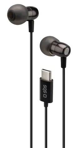 SBS Metal Pro 2.0 čierna / Slúchadlá / USB-C