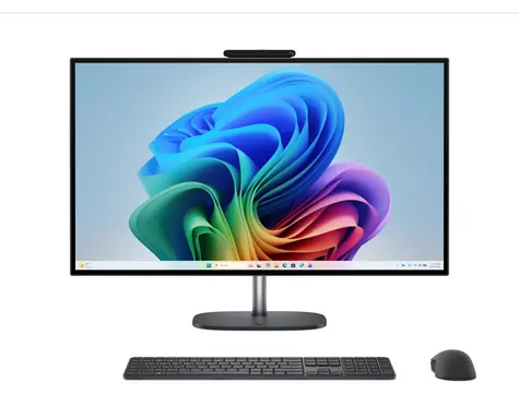 HP OmniStudio X 27-cx0000nc sivá / Počítač All-in-One / 27" QHD 120Hz / Intel Core Ultra 5 325 / 16GB / 512GB SSD