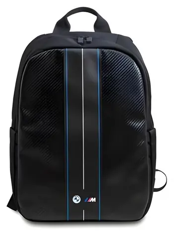 BMW Taška na notebook 16" Black Carbon Blue Stripes / Taška na notebook / 16"