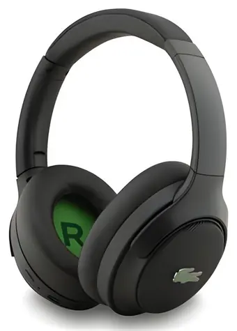 Lacoste Petit Pique čierna / Slúchadlá / ANC / ENC / Bluetooth