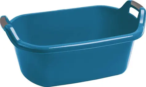 Curver Vanička oválna s uchami 55 l modrá / Vanička / 75 x 50 x 33 cm / plast
