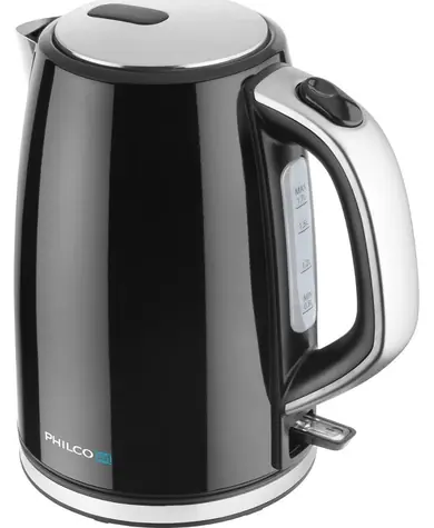 Philco PHWK 1792 nerez / Rýchlovarná kanvica / 2200 W / 1,7 l / otočná základňa 360°
