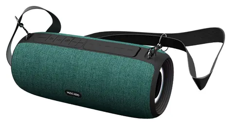 SBS Music Hero Sound Boom zelená / Bezdrôtový reproduktor / 10 W