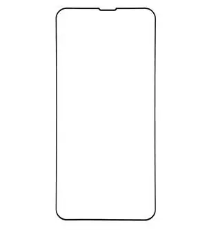 Ochranné sklo pre Apple iPhone 14 PLUS čierne / Ochranné sklo / 0,33 mm / oleofóbna úprava / Bulk