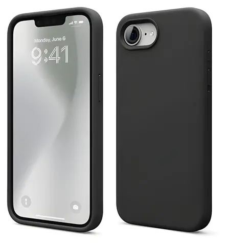Elago Silicone Case čierna / Silikónový kryt / Apple iPhone 16e, 17e