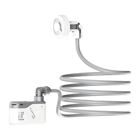 Flextail Max Shower biela / Prenosná sprcha / prietok 2,2-3 l/min / IPX7