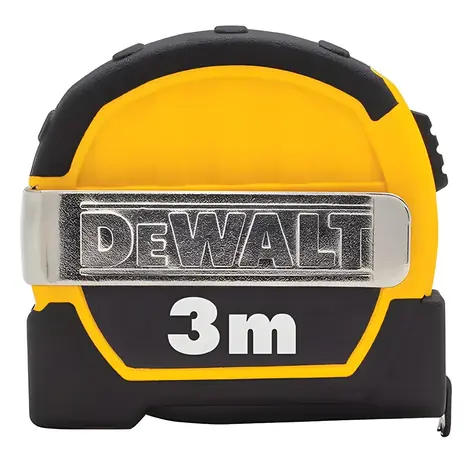 DeWalt Zvinovací meter 3 m / Zvinovací meter / 13 mm páska / Mylar povlak / gumové puzdro